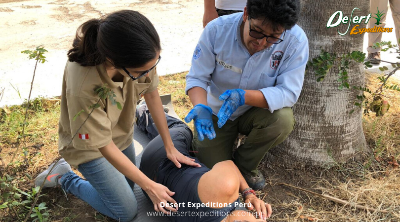 Curso de primeros auxilios en zona agreste by Desert Expeditions