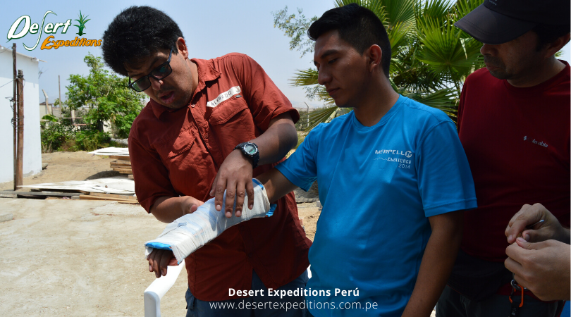 Curso de primeros auxilios en zona agreste by Desert Expeditions