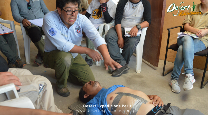 Curso de primeros auxilios en zona agreste by Desert Expeditions