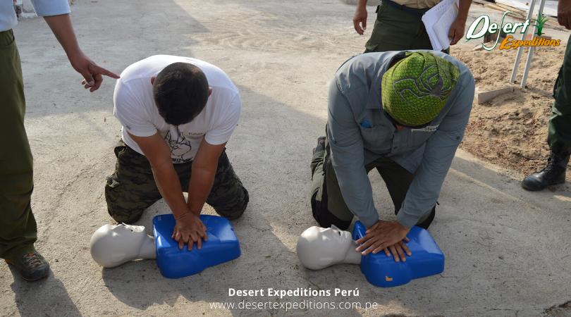 Curso de primeros auxilios en zona agreste by Desert Expeditions